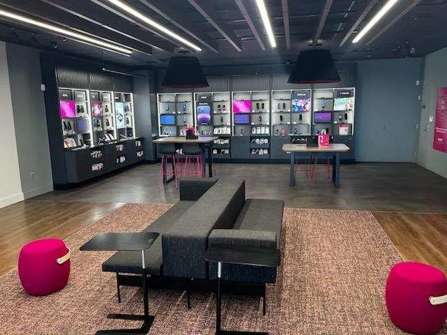 Interior photo of T-Mobile Store at W 95th St & Quivira Rd, Overland Park, KS
