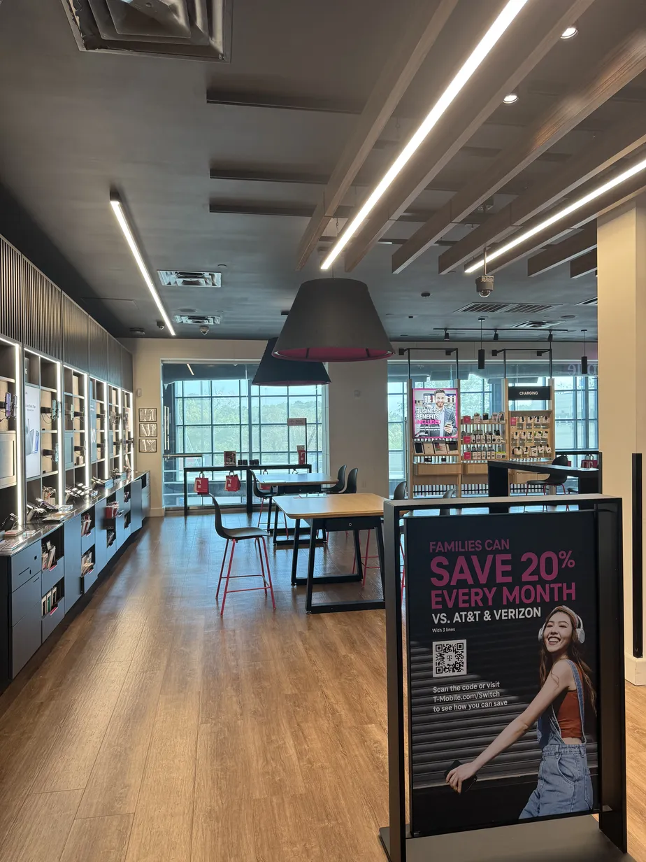  Interior photo of T-Mobile Store at Lenox Mall, Atlanta, GA 