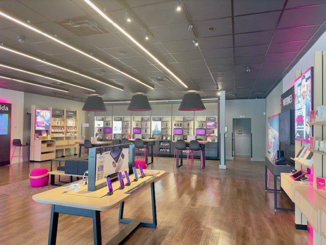 Interior photo of T-Mobile Store at State Rd 7 & Glades Rd, Boca Raton, FL