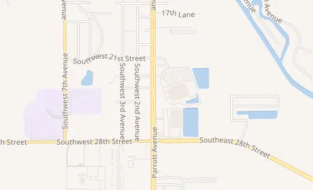 map of 2303 S Parrott Ave Okeechobee, FL 34974