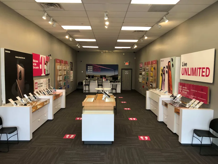 Interior photo of T-Mobile Store at Interstate Shop Ctr & State Rt 17, Ramsey, NJ