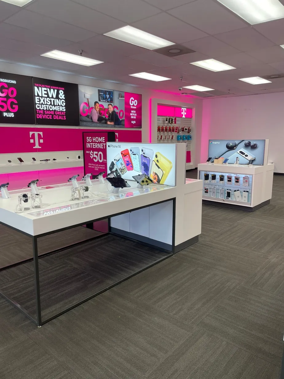 Interior photo of T-Mobile Store at S Federal Hwy & Virginia, Fort Pierce, FL