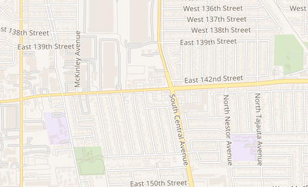 map of 1138 E Rosecrans Ave Los Angeles, CA 90059