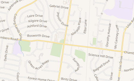 map of 10008 Bellefontaine Rd Unit D Saint Louis, MO 63137