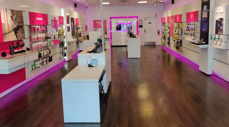 Interior photo of T-Mobile Store at Sunset Blvd & Gower St, Los Angeles, CA