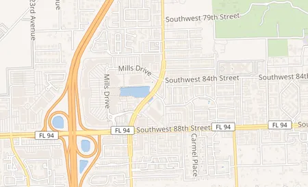 map of 7524 SW 117Th Ave Miami, FL 33183