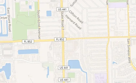 map of 21493 NW 2nd Ave Miami Gardens, FL 33169