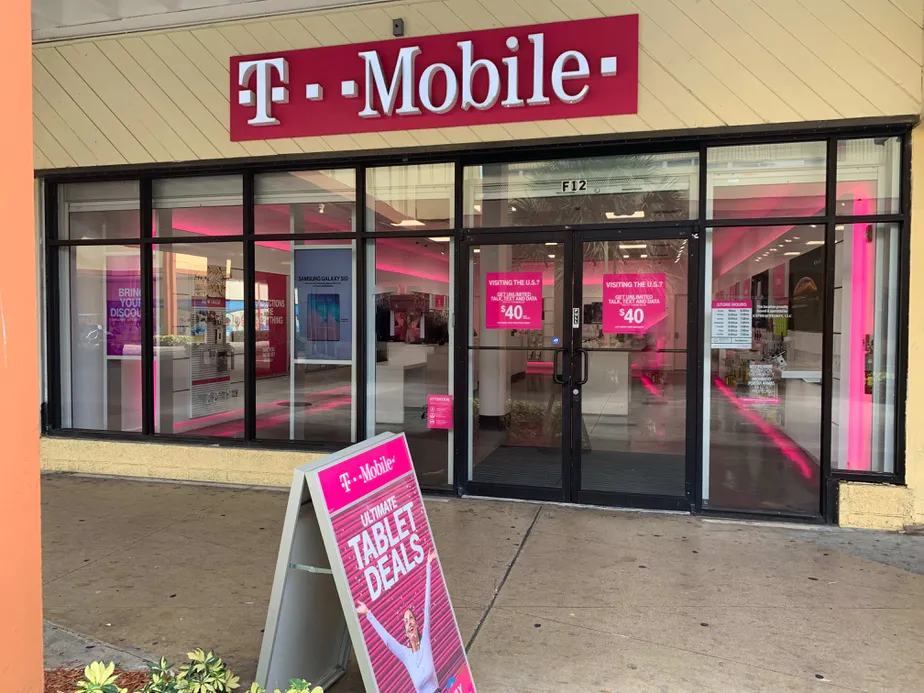 Exterior photo of T-Mobile store at Nw 27th Ave & Nw 79th St, Miami, FL