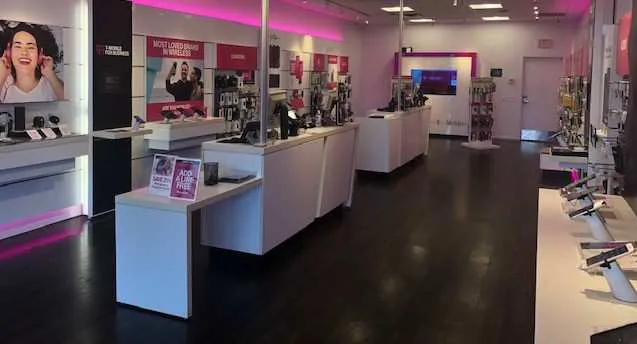 Interior photo of T-Mobile Store at Old Hudson Rd & McKnight Rd, St. Paul, MN