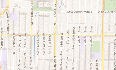 map of 5830 W Villard Ave Milwaukee, WI 53218