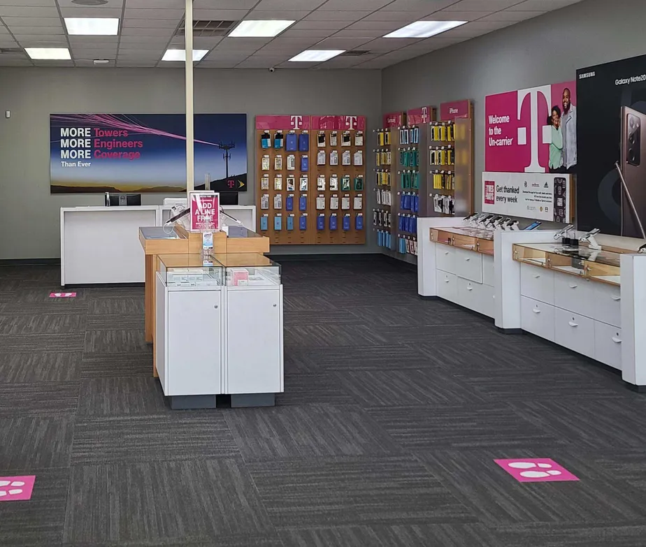 Interior photo of T-Mobile Store at Pendleton Way & Pendleton Pike, Indianapolis, IN