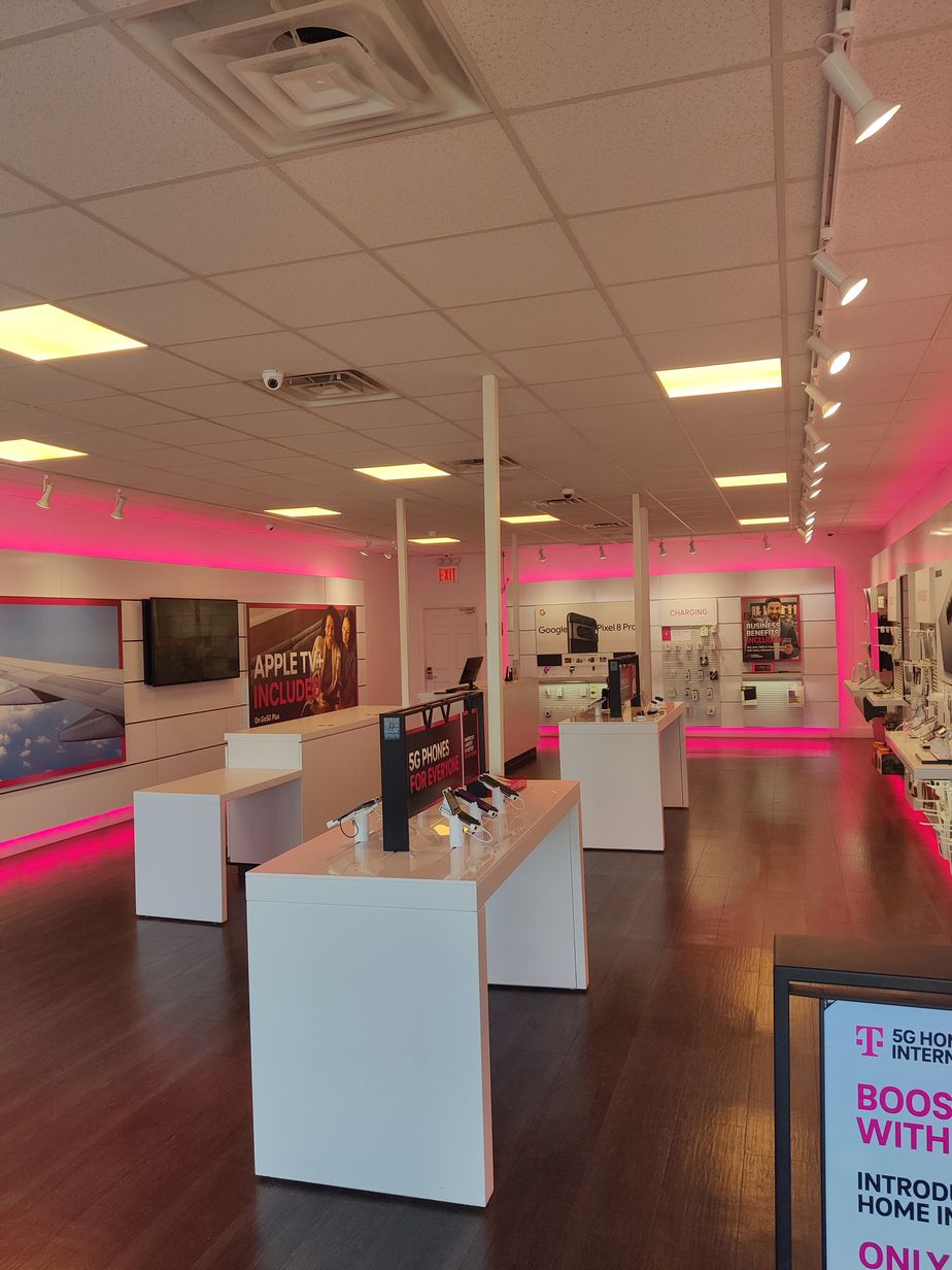 Interior photo of T-Mobile Store at Hempstead Tnpk & Prospect Ave, East Meadow, NY