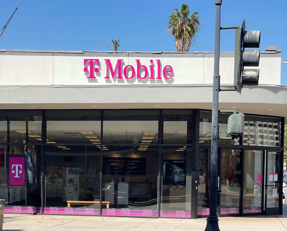 Exterior photo of T-Mobile store at Valley Mall & Center Ave, El Monte, CA