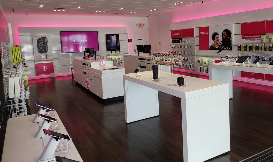 Interior photo of T-Mobile Store at Dr Mlk Jr Blvd & Hwy 17, New Bern, NC