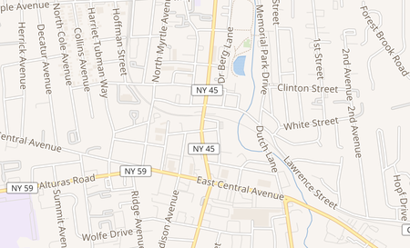 map of 2 South Main Street Spring Valley, NY 10977