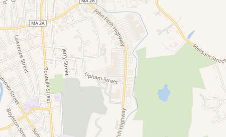 map of 363 John Fitch Hwy. Fitchburg, MA 01420
