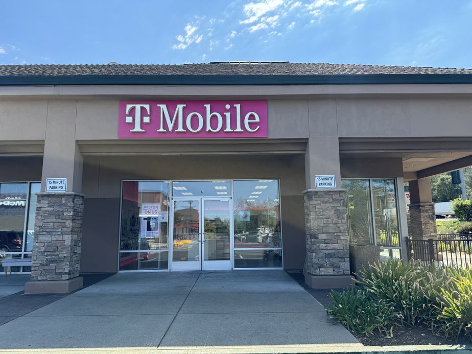 Exterior photo of T-Mobile Store at Golden Center Dr, Placerville, CA