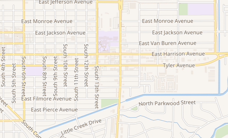 map of 1418 E Tyler Ave Ste 4 Harlingen, TX 78550