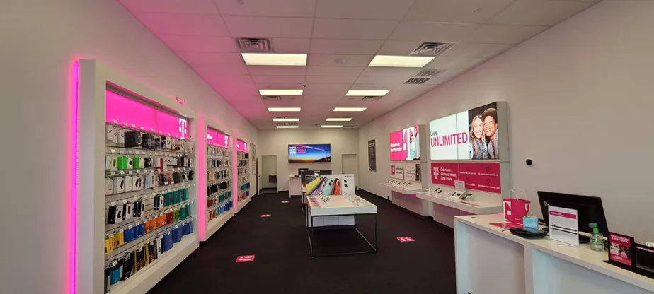Interior photo of T-Mobile Store at Crossing Way & Juban Xing, Denham Springs, LA