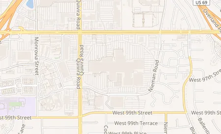 map of 11149 W. 95th St K12 Overland Park, KS 66214