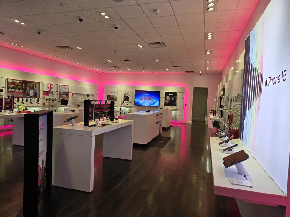 Interior photo of T-Mobile Store at Capital Mall, Olympia, WA 