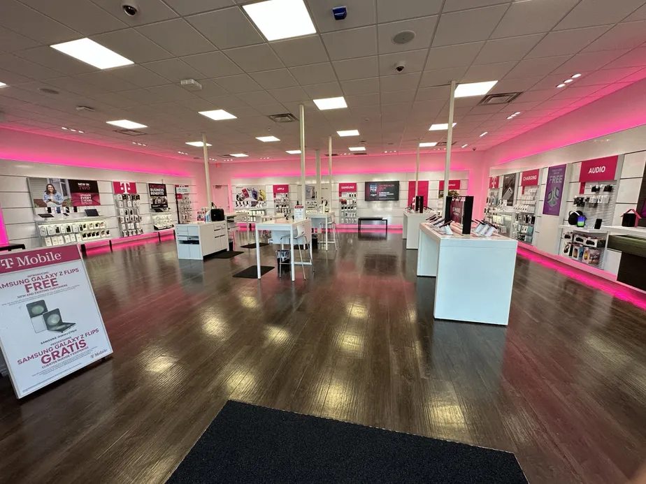Interior photo of T-Mobile Store at Carrier & Jefferson, Grand Prairie, TX