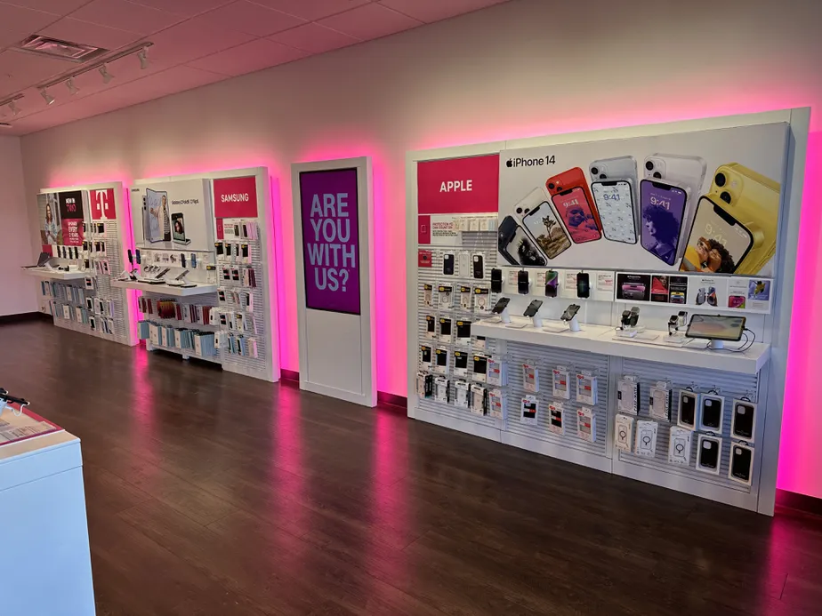 Interior photo of T-Mobile Store at University Square, Greeley, CO