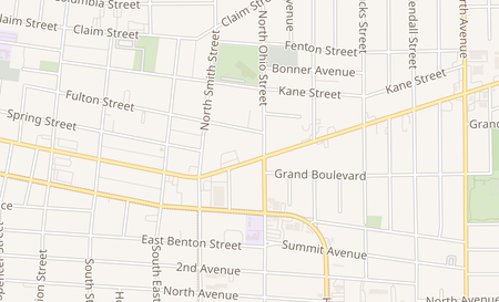 map of 954 E New York St C Aurora, IL 60505
