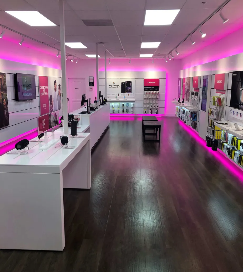 Interior photo of T-Mobile Store at N Dixie Dr & Oyster Creek Dr, Clute, TX