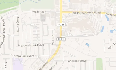 map of 88 Blanding Blvd Ste 104 Orange Park, FL 32073