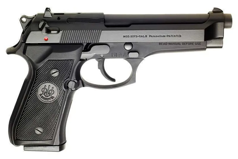 Beretta 92FS 9mm Semi-Automatic 15rd 4.9" Pistol JS92F300M - Beretta