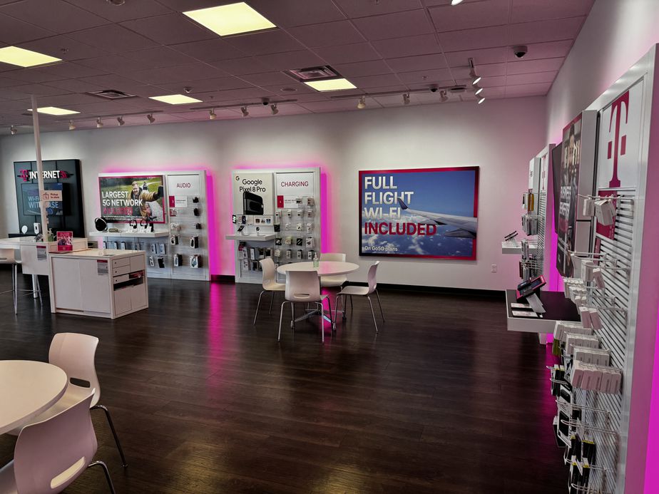 Interior photo of T-Mobile Store at University Square, Greeley, CO