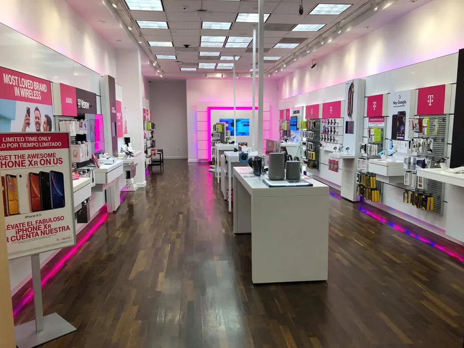 Interior photo of T-Mobile Store at Fair Oaks Mall, Fairfax, VA