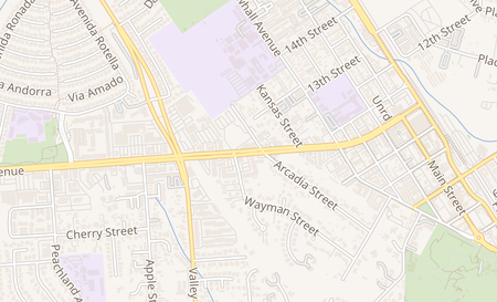 map of 23109 Lyons Avenue Newhall, CA 91321