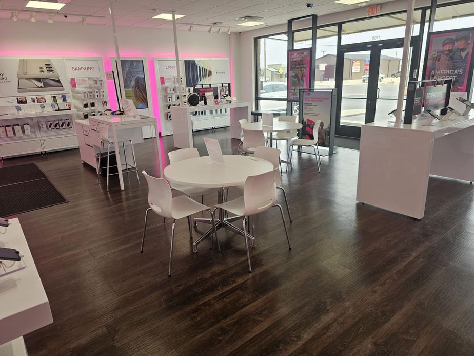 Interior photo of T-Mobile Store at Main St Plaza, Seminole, TX