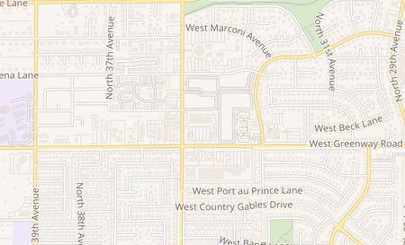 map of 3434 W Greenway Rd Suite 125 Phoenix, AZ 85053