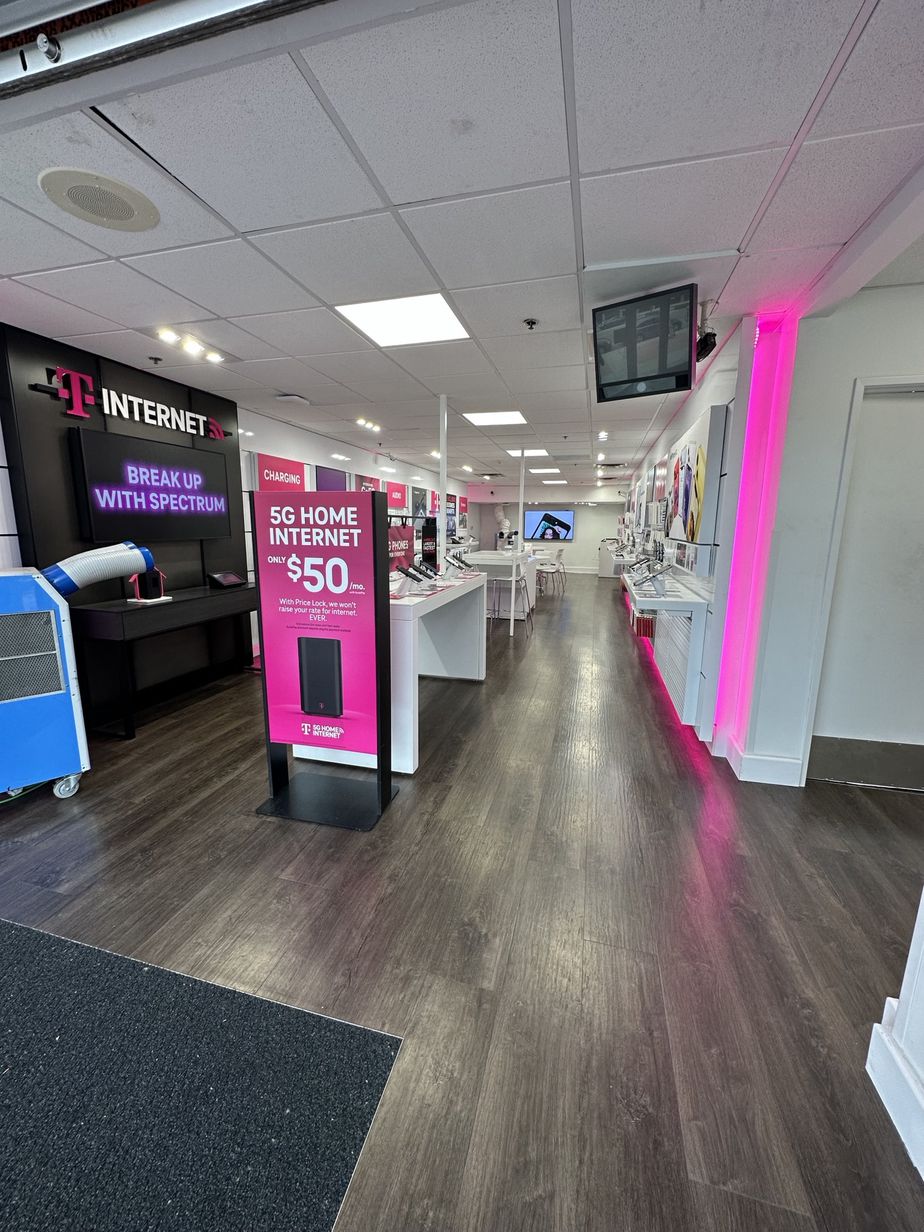 Interior photo of T-Mobile Store at Westwood Blvd & Lindbrook, Los Angeles, CA