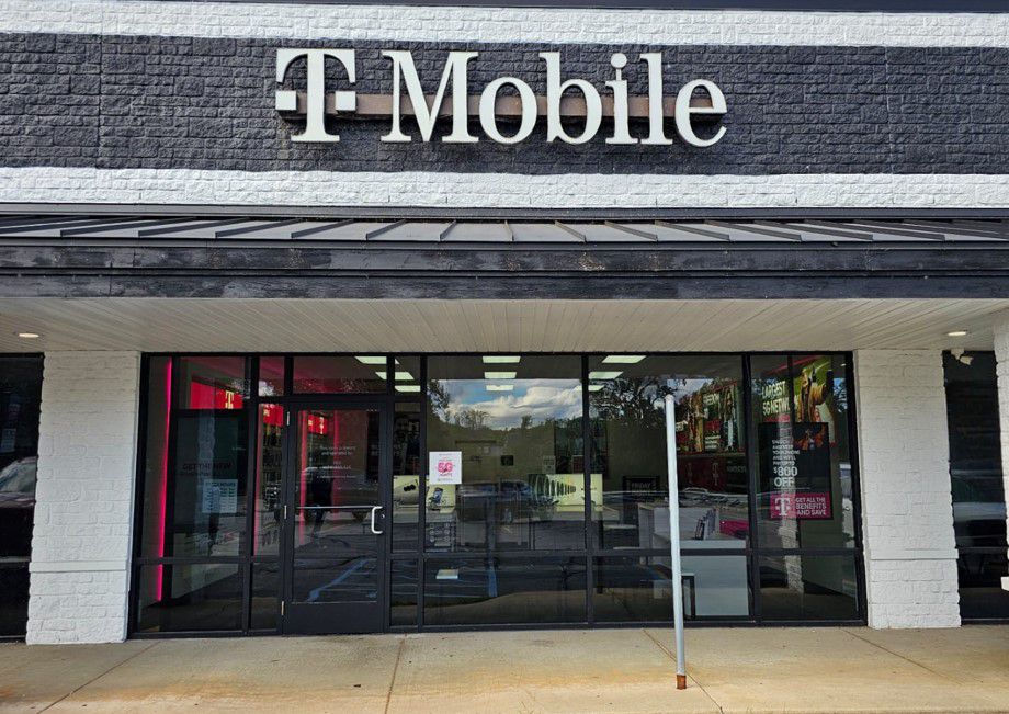 Exterior photo of T-Mobile Store at W M 43 Hwy & N M 37 Hwy, Hastings, MI