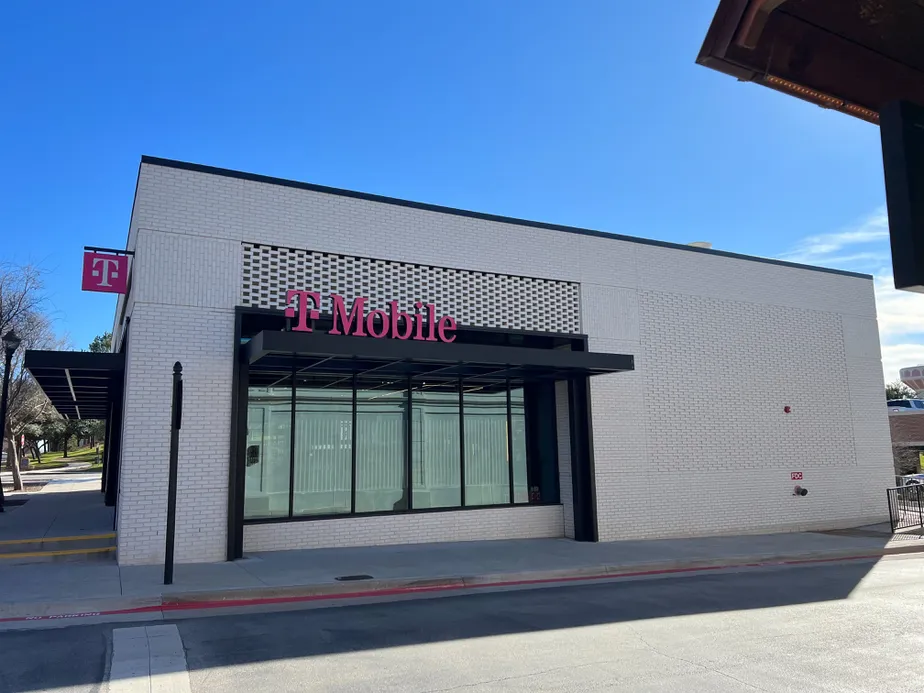 Exterior photo of T-Mobile Store at Southlake Town Square, Southlake, TX