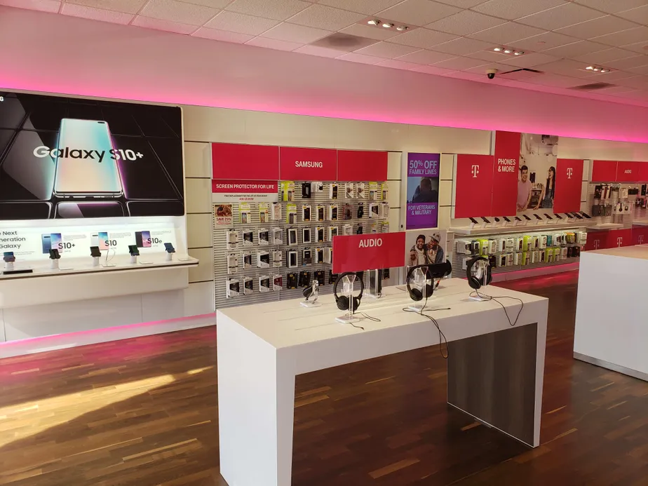 Interior photo of T-Mobile Store at Lake Pleasant & Happy Valley, Peoria, AZ