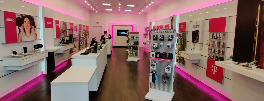 Interior photo of T-Mobile Store at The Maine Mall 3, South Portland, ME