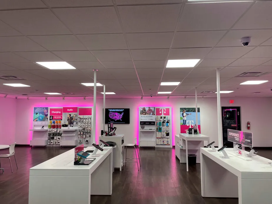 Interior photo of T-Mobile Store at W Commerce St & Looney St, Brownwood, TX