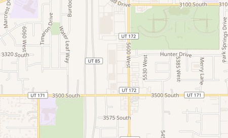 map of 3330 South 5600 West 3448 West Valley, UT 84120