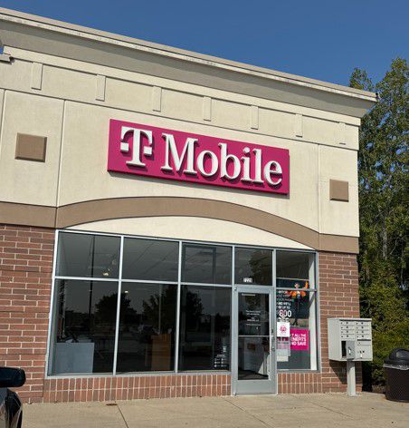 Exterior photo of T-Mobile Store at Eastman Ave & Joe Mann Blvd, Midland, MI
