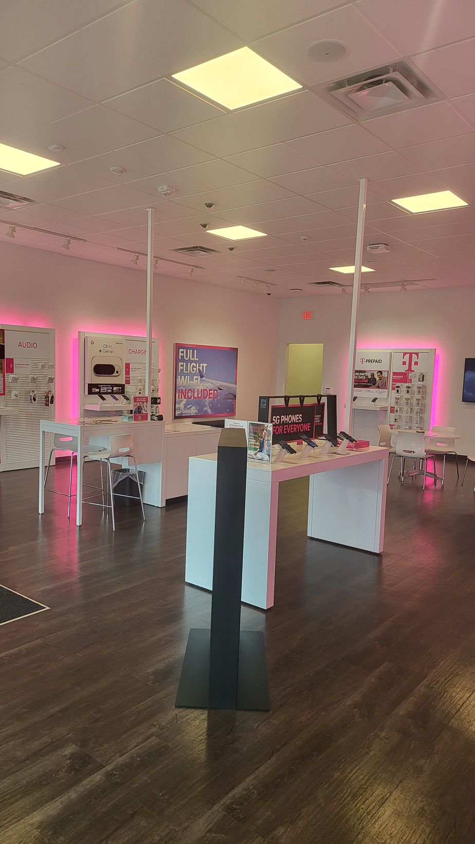 Interior photo of T-Mobile Store at 9th Ave SE & 29th St SE, Watertown, SD