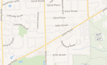 map of 53 Clock Tower Plaza Elgin, IL 60120