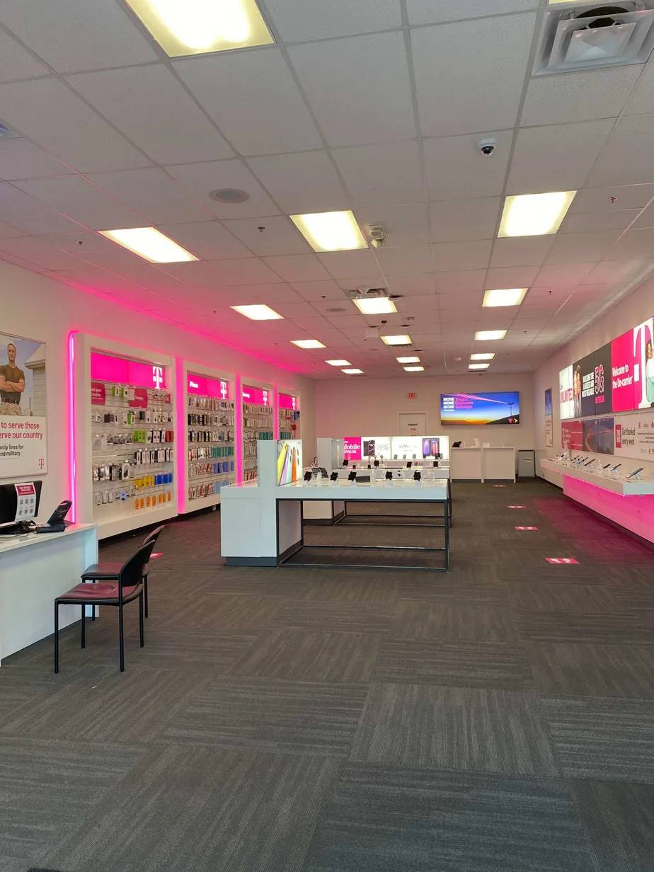 Interior photo of T-Mobile Store at Kyle Center Dr & Sheldon Dr, Kyle, TX