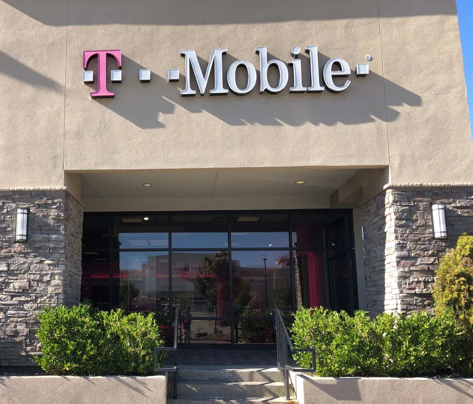 Exterior photo of T-Mobile store at Disc Drive & Galleria Pkwy, Sparks, NV