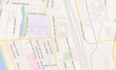 map of 2911 N 7th St Harrisburg, PA 17110
