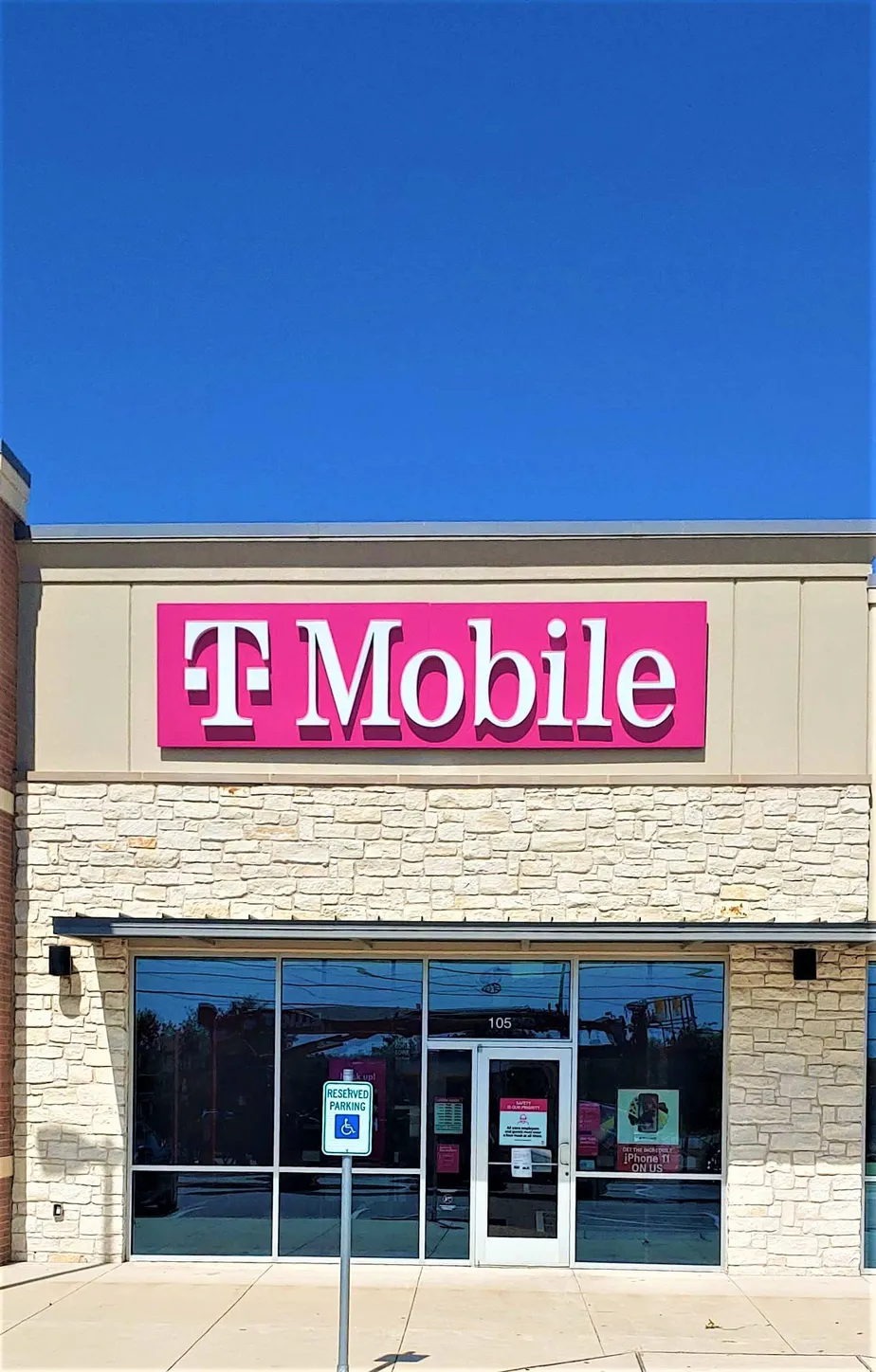 Exterior photo of T-Mobile Store at Palm Valley, Round Rock, TX
